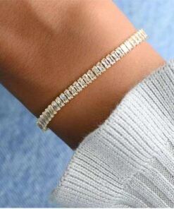 Unique Design Cut Cristal Bracelet