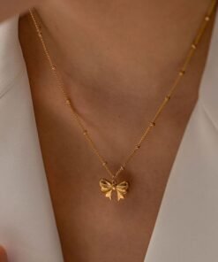 Bow Design Neck Chain